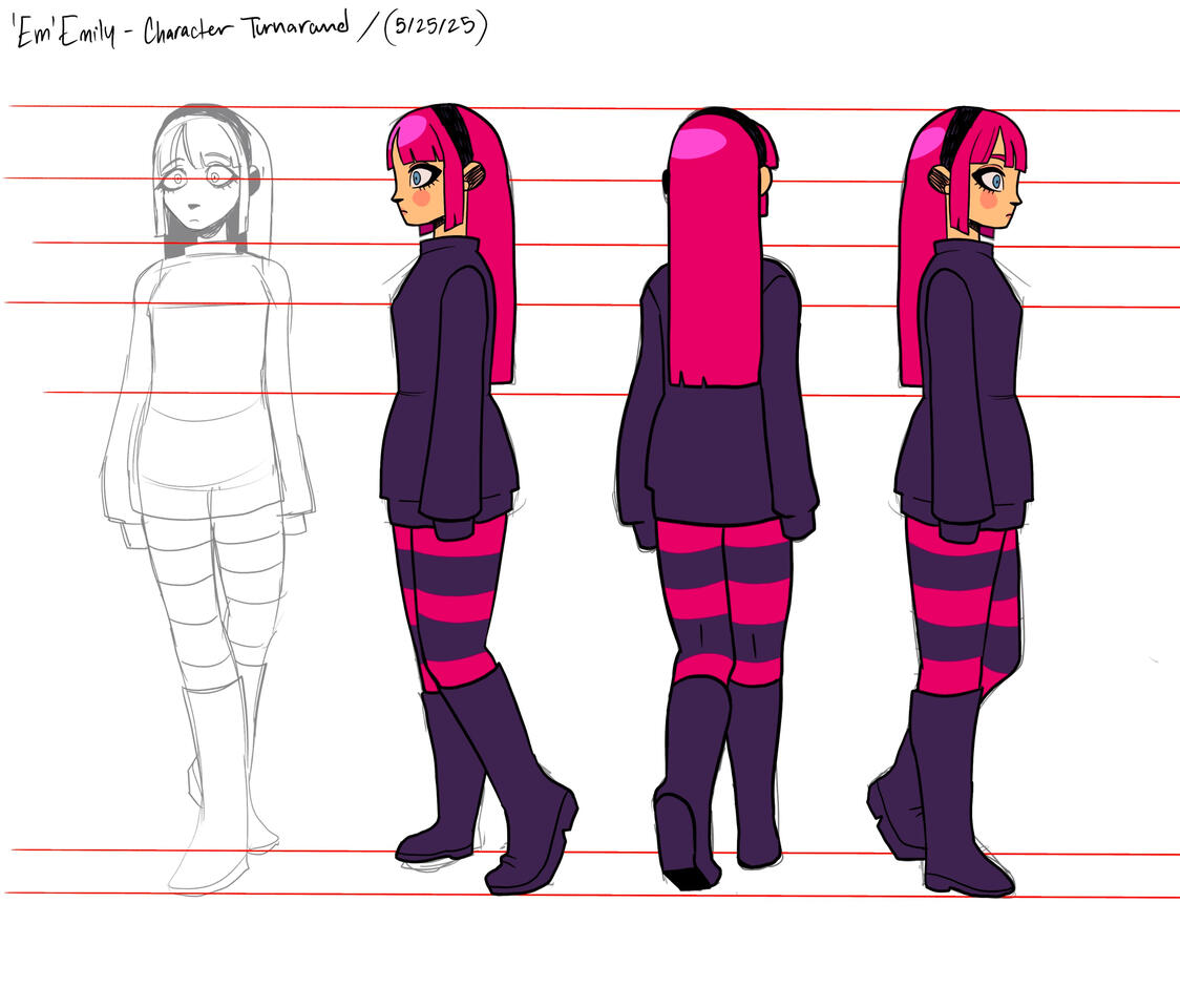 Original character Turnaround